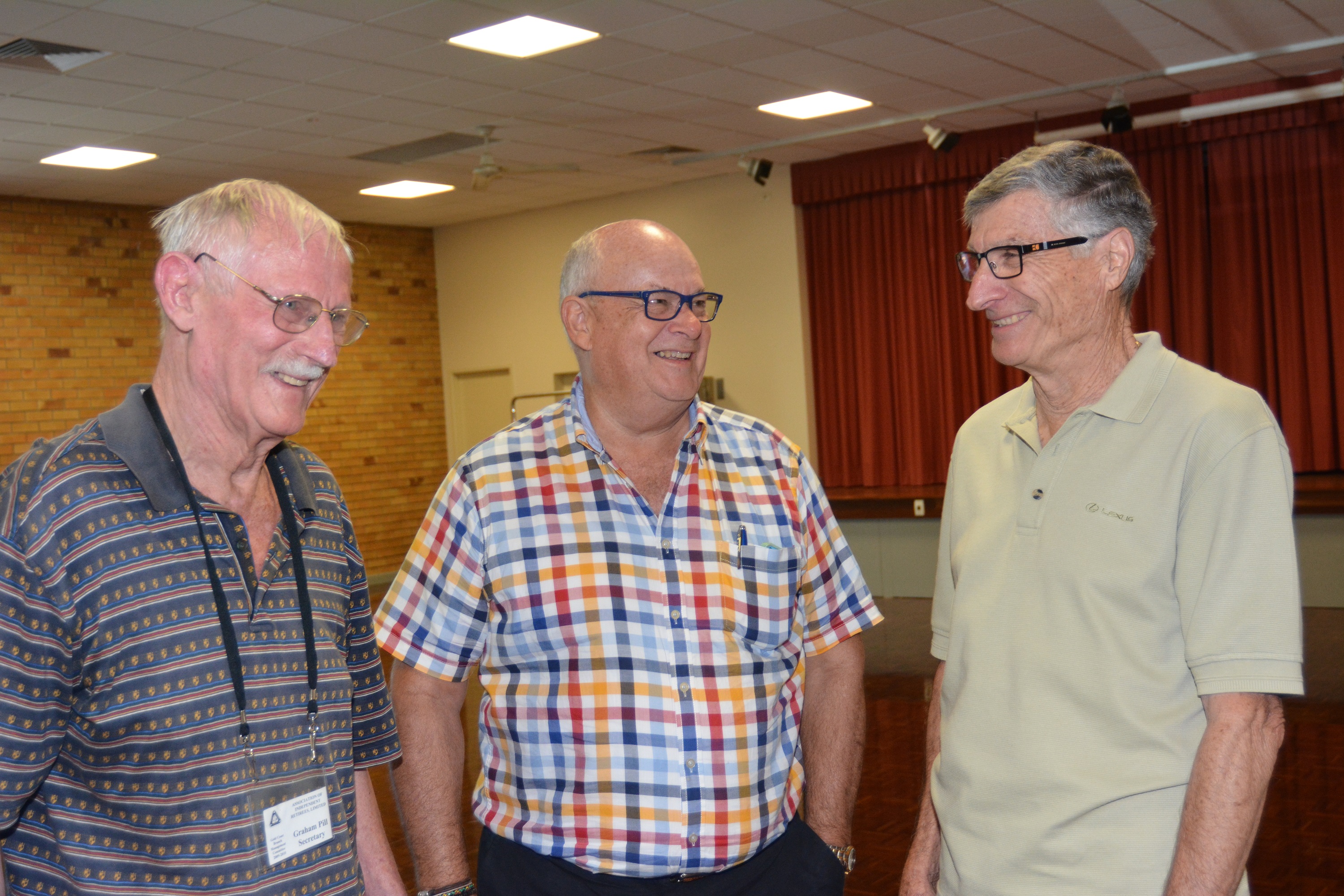 IN TOUCH: Gold Coast retirees (from left) Graham Pill, Rob Grover and Lance Tannock air their views about the upcoming council election. IN TOUCH: Gold Coast retirees (from left) Graham Pill, Rob Grover and Lance Tannock air their views about the upcoming council election.