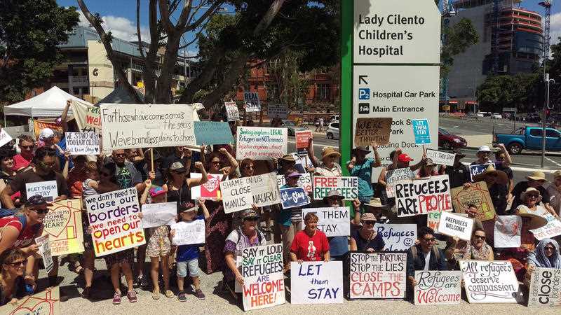 Doctors at the hospital have refused to discharge her until a suitable home is identified, citing fears she would be sent back to Nauru. Uncertainty surrounded the child's fate on Sunday amid reports that a deal involving community detention in Brisbane had been struck on Saturday night. Doctors at the hospital have refused to discharge her until a suitable home is identified, citing fears she would be sent back to Nauru. Uncertainty surrounded the child's fate on Sunday amid reports that a deal involving community detention in Brisbane had been struck on Saturday night.