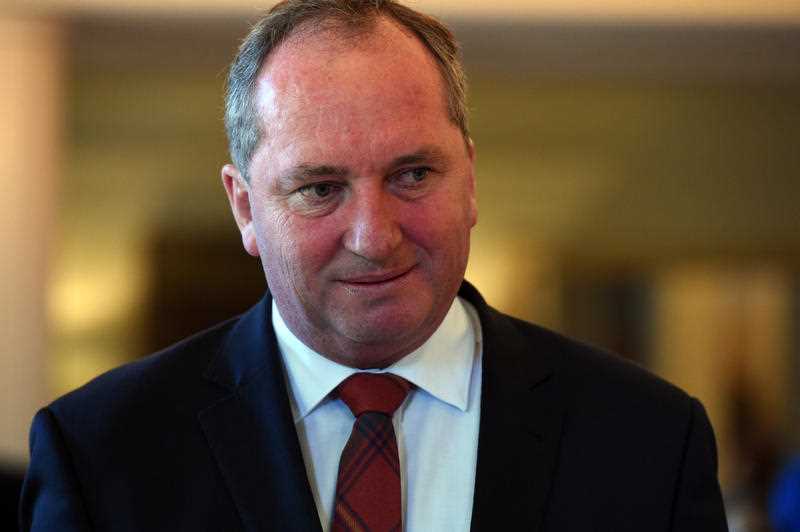 Australian Deputy Prime Minister Barnaby Joyce at a swearing-in ceremony at Government House in Canberra on Thursday, Feb. 18, 2016. Australian Deputy Prime Minister Barnaby Joyce at a swearing-in ceremony at Government House in Canberra on Thursday, Feb. 18, 2016.