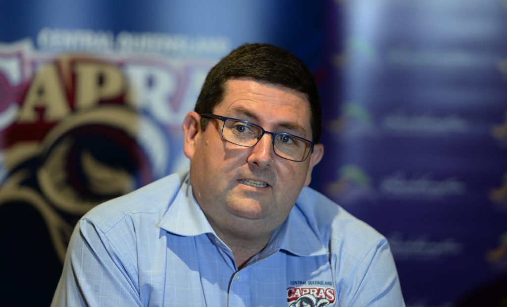 CQ Capras Operations Manager Brendan Bowers said several players were at a nightclub in Rockhampton when there was a physical altercation with other parties around 3.30am. CQ Capras Operations Manager Brendan Bowers said several players were at a nightclub in Rockhampton when there was a physical altercation with other parties around 3.30am.