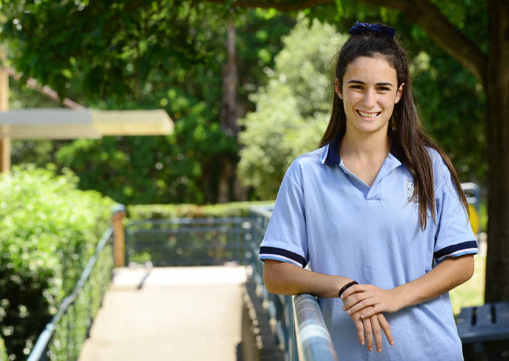 PATHWAY TO SUCCESS: Ipswich Girls’ Grammar School year 11 student and sports star Montanna McAvoy. PATHWAY TO SUCCESS: Ipswich Girls’ Grammar School year 11 student and sports star Montanna McAvoy.