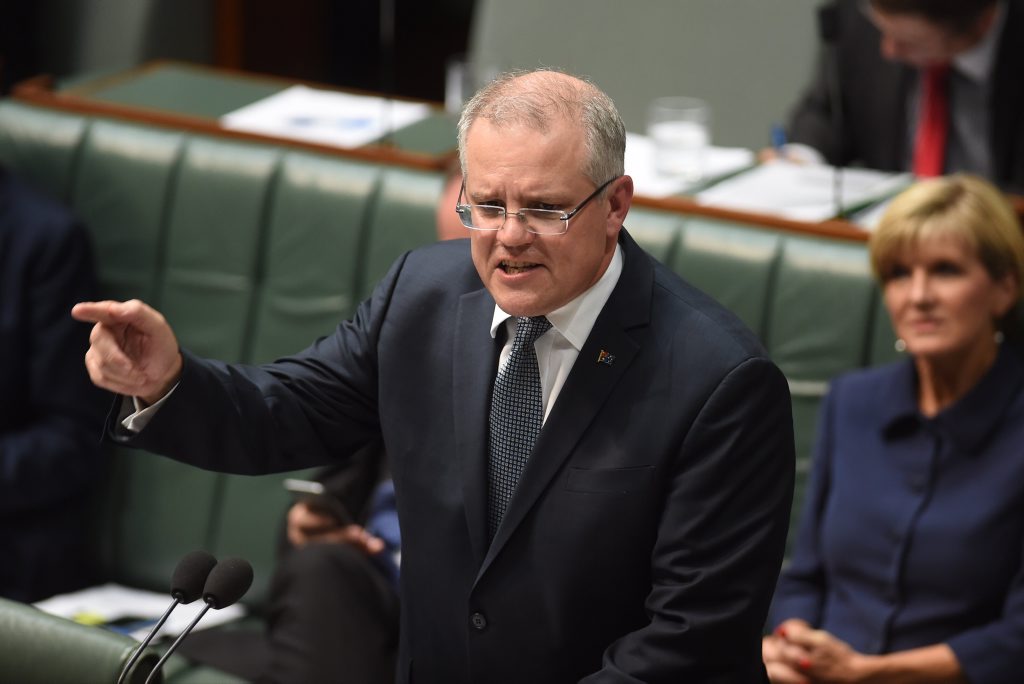 ARGUING THE CASE: Scott Morrison. ARGUING THE CASE: Scott Morrison.
