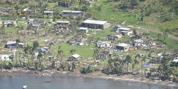 The extend of the damage caused by the cyclone. The extend of the damage caused by the cyclone.