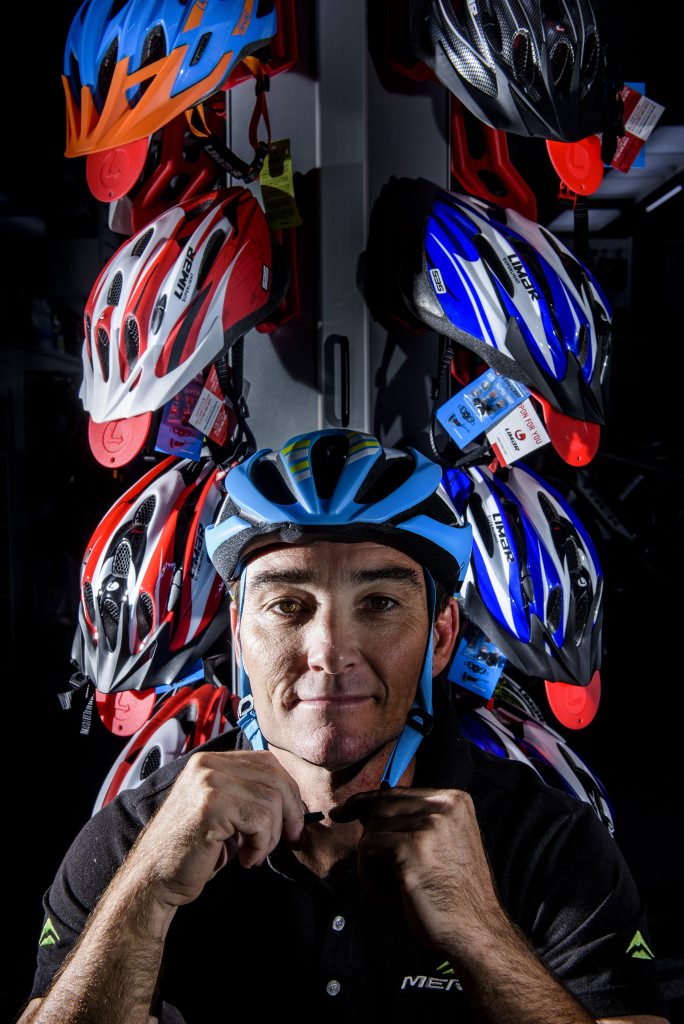 Part-owner of Grafton City Cycles Nathan Beard talks about updated bicycle laws in cluding harsher fines for not wearing a helmet. Part-owner of Grafton City Cycles Nathan Beard talks about updated bicycle laws in cluding harsher fines for not wearing a helmet.