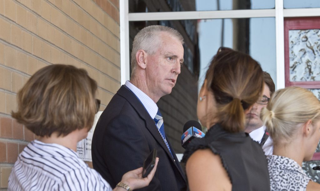 Darling Downs Detective Acting Inspector Paul McCusker gives press conference regarding the death of Norman Olsen . Wednesday 24 Feb , 2016. Darling Downs Detective Acting Inspector Paul McCusker gives press conference regarding the death of Norman Olsen . Wednesday 24 Feb , 2016.