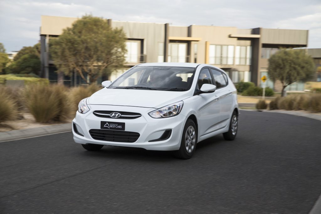 Hyundai Accent Active, Best Light Car winner, Australia's Best Cars 2015. Photo: Contributed Hyundai Accent Active, Best Light Car winner, Australia's Best Cars 2015. Photo: Contributed