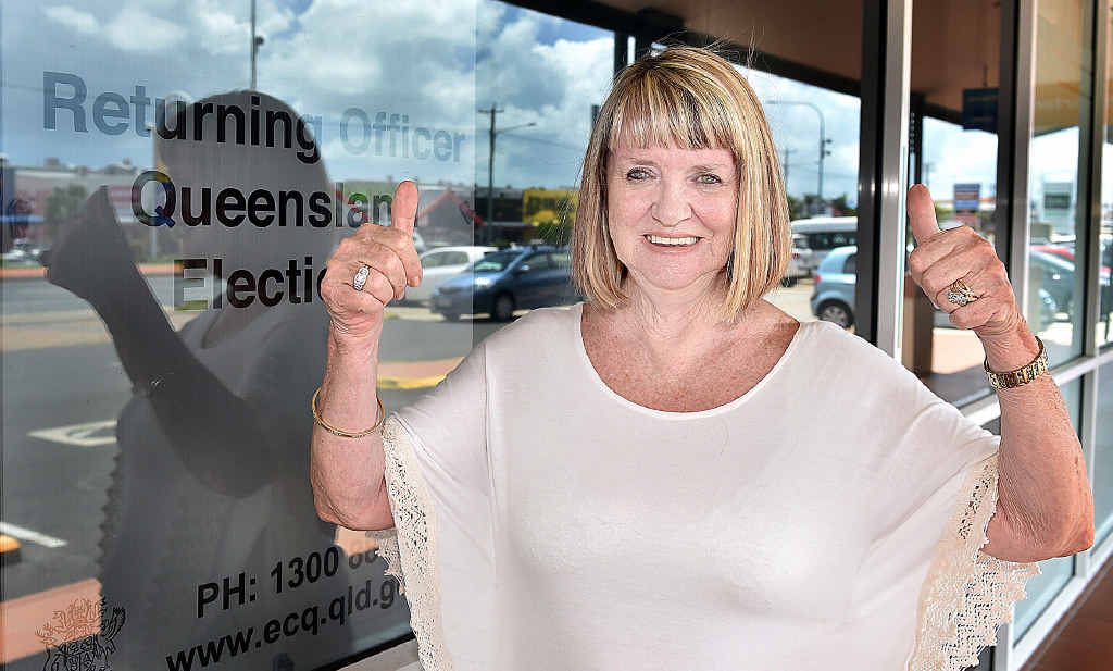 HAPPY TO VOTE: Gillian Palise has been given the go ahead to vote in the council election. HAPPY TO VOTE: Gillian Palise has been given the go ahead to vote in the council election.
