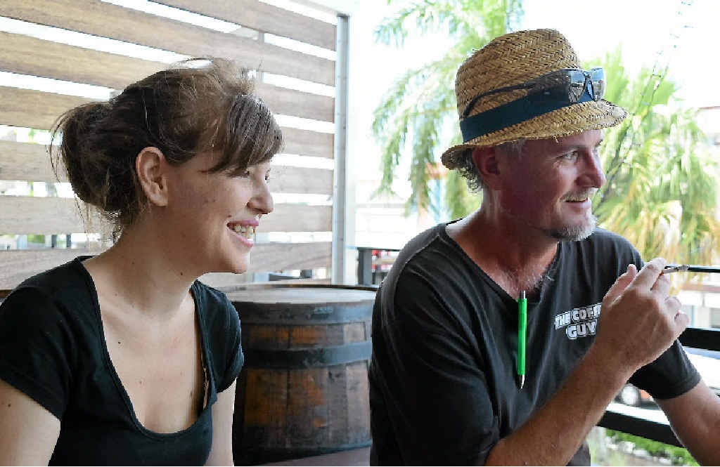 NOT CONVINCED: Tash Moss and Brad Hoy don’t agree with State Government’s new smoking laws. NOT CONVINCED: Tash Moss and Brad Hoy don’t agree with State Government’s new smoking laws.