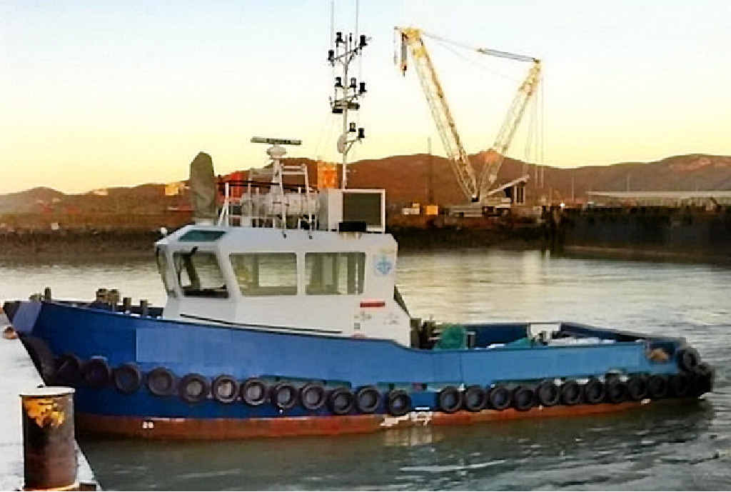 The 16m tug boat Peter Cookson is trying to sell out of Gladstone Harbour. The 16m tug boat Peter Cookson is trying to sell out of Gladstone Harbour.
