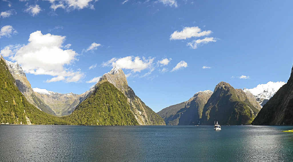 When cruising Milford Sound find a comfortable spot on the deck and enjoy the vistas. When cruising Milford Sound find a comfortable spot on the deck and enjoy the vistas.
