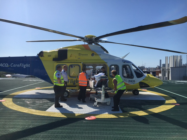 RACQ CareFlight Resue attends to the scene of a second farming accident in Chinchilla. RACQ CareFlight Resue attends to the scene of a second farming accident in Chinchilla.