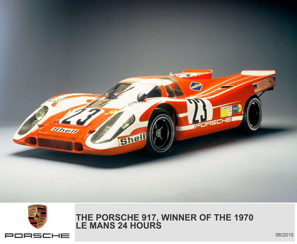 DREAM DRIVE: The iconic Le Mans winner, the Porsche 917. DREAM DRIVE: The iconic Le Mans winner, the Porsche 917.