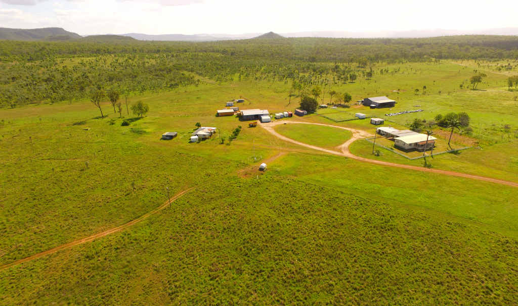 SELLING UP: An aerial view of the homestead of Clive Palmer’s Marlborough cattle property, Mamelon Station. It will be auctioned next month as Queensland Nickel administrators look to reduce the company’s surplus assets. INSET: Clive Palmer. SELLING UP: An aerial view of the homestead of Clive Palmer’s Marlborough cattle property, Mamelon Station. It will be auctioned next month as Queensland Nickel administrators look to reduce the company’s surplus assets. INSET: Clive Palmer.