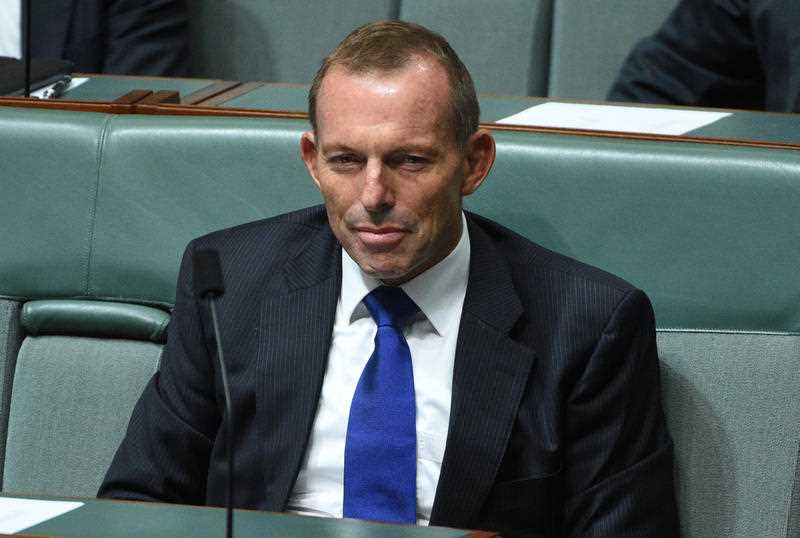 Former prime minister Tony Abbott during Question Time at Parliament House in Canberra on Thursday, Feb. 25, 2016. Former prime minister Tony Abbott during Question Time at Parliament House in Canberra on Thursday, Feb. 25, 2016.
