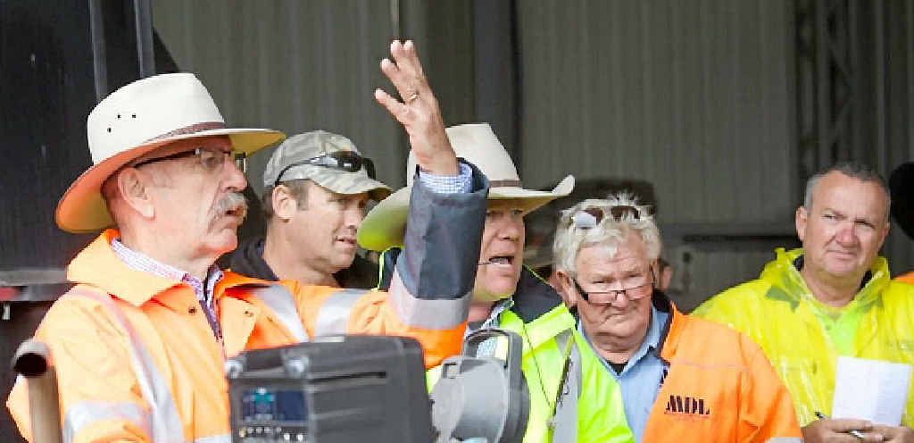 BIDDERS PARADISE: Hassalls’ Steve Wall at an auction last month. Contributed: Hassalls. BIDDERS PARADISE: Hassalls’ Steve Wall at an auction last month. Contributed: Hassalls.