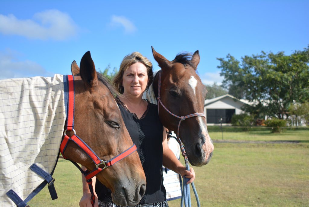 Annette Goodchild is not continuing vaccinating her horses against Hendra because she is scared of the side effects. Annette Goodchild is not continuing vaccinating her horses against Hendra because she is scared of the side effects.