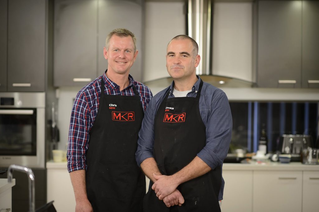 My Kitchen Rules contestants Chris and Cookie pictured during their instant restaurant in Newcastle. My Kitchen Rules contestants Chris and Cookie pictured during their instant restaurant in Newcastle.
