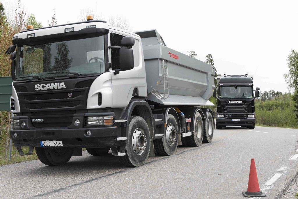 Scania's Autonomous truck on the test track. Photo Contributed Scania's Autonomous truck on the test track. Photo Contributed