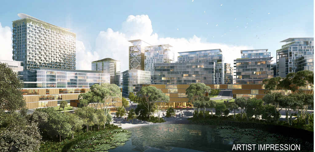 BIG PLANS: An impression of what the proposed $6 billion apartment complex would look like. BIG PLANS: An impression of what the proposed $6 billion apartment complex would look like.