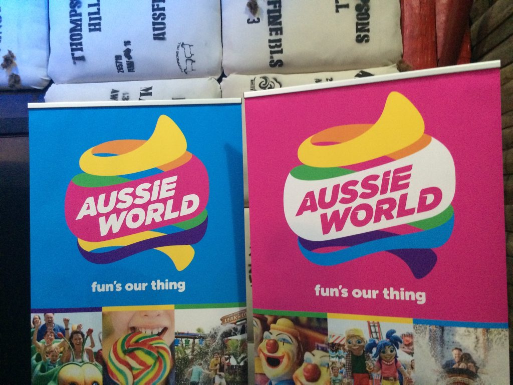 Aussie World has unveiled its new logo. Aussie World has unveiled its new logo.