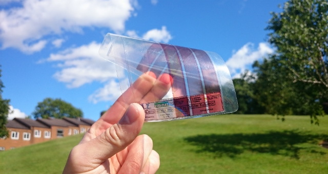 The layers of graphene in the flexible sheets are only one atom thick. The layers of graphene in the flexible sheets are only one atom thick.