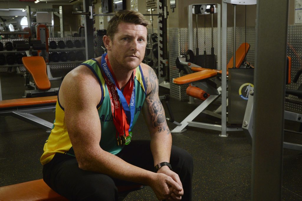 Medal-winning Ipswich athlete Darrin Norwood Medal-winning Ipswich athlete Darrin Norwood