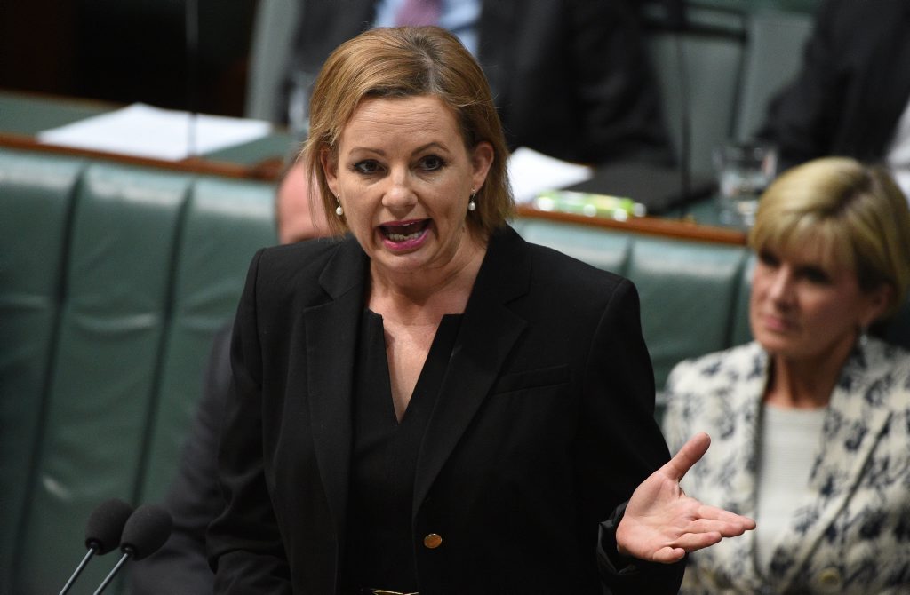 Minister for Health Sussan Ley during Question Time at Parliament House in Canberra on Monday, Feb. 29, 2016. (AAP Image/Mick Tsikas) Minister for Health Sussan Ley during Question Time at Parliament House in Canberra on Monday, Feb. 29, 2016. (AAP Image/Mick Tsikas)