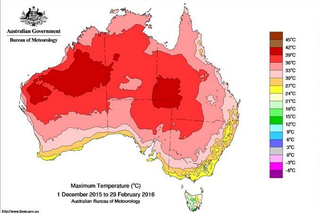The El Nino weather pattern in Queensland will extend summer by a month, pushing back autumn. Contributed: BOM. The El Nino weather pattern in Queensland will extend summer by a month, pushing back autumn. Contributed: BOM.