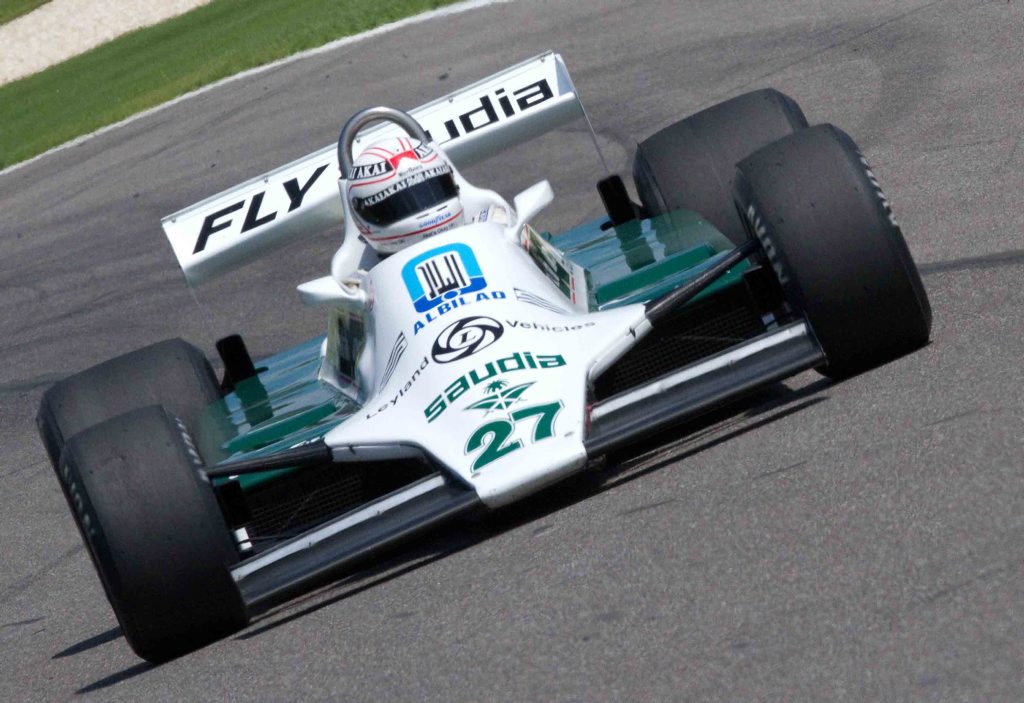 FAVOURITE CAR: Jones' Williams FW07 F1 racer helped him secure the Formula One Driver's Championship for 1980. FAVOURITE CAR: Jones' Williams FW07 F1 racer helped him secure the Formula One Driver's Championship for 1980.