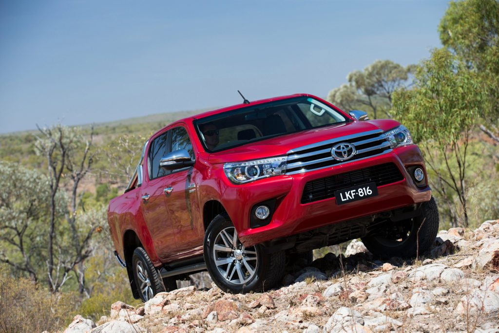 2016 CHAMP: Toyota's HiLux is Australia's best-selling car for 2016, the first time a ute has won the top prize. 2016 CHAMP: Toyota's HiLux is Australia's best-selling car for 2016, the first time a ute has won the top prize.