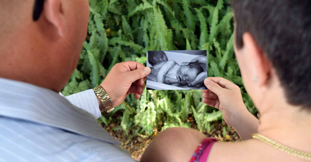 Craig remembers bathing his son, Wesley, before saying goodbye alongside his wife, Aimee. Craig remembers bathing his son, Wesley, before saying goodbye alongside his wife, Aimee.