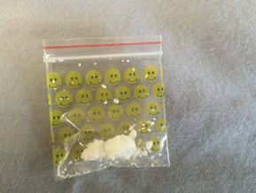 Police say they're happy to have the drugs and weapon off the street. Police say they're happy to have the drugs and weapon off the street.