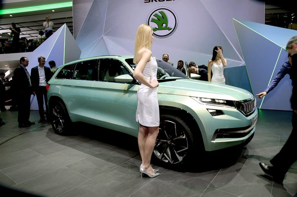 Skoda Concept SUV at the 2016 Geneva Motor Show. Photo: Contributed. Skoda Concept SUV at the 2016 Geneva Motor Show. Photo: Contributed.