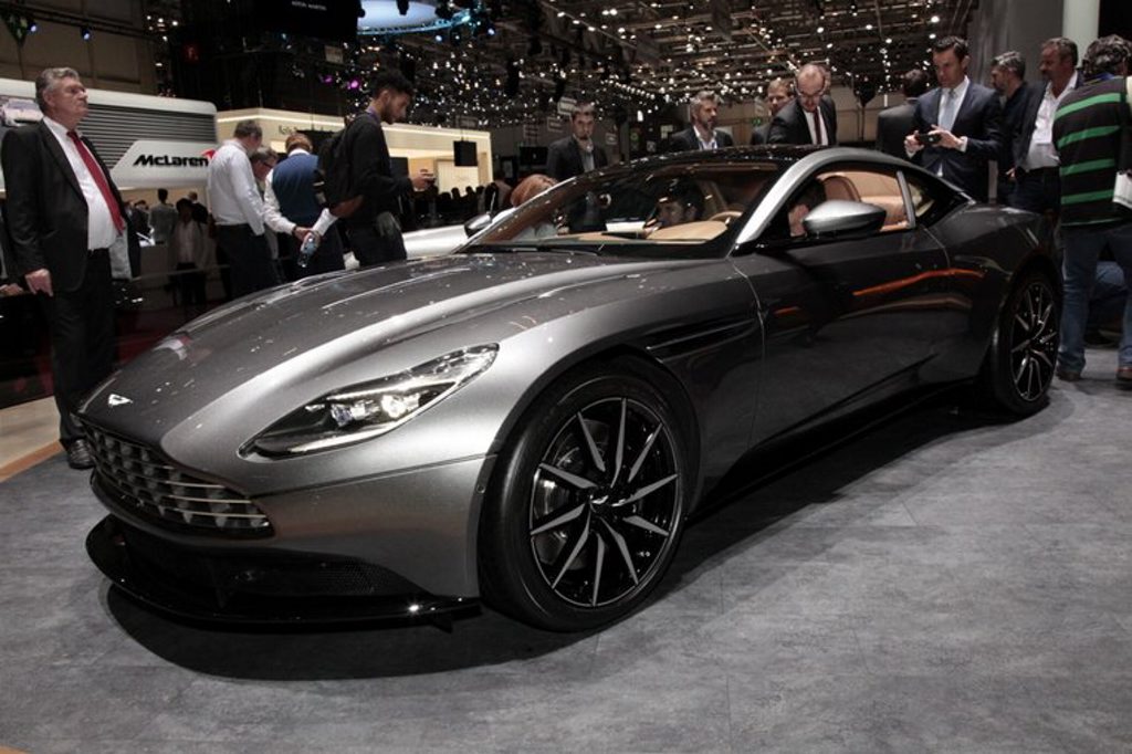 Aston Martin DB11 at the 2016 Geneva Motor Show. Photo: Contributed. Aston Martin DB11 at the 2016 Geneva Motor Show. Photo: Contributed.