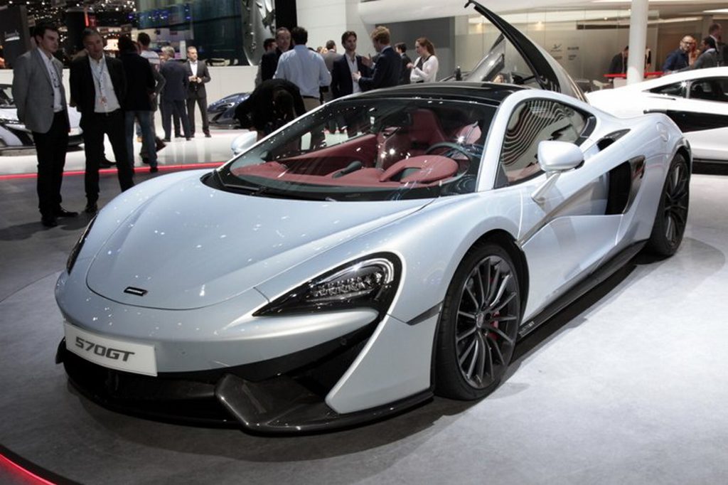 McLaren 570GT at the 2016 Geneva Motor Show. Photo: Contributed. McLaren 570GT at the 2016 Geneva Motor Show. Photo: Contributed.
