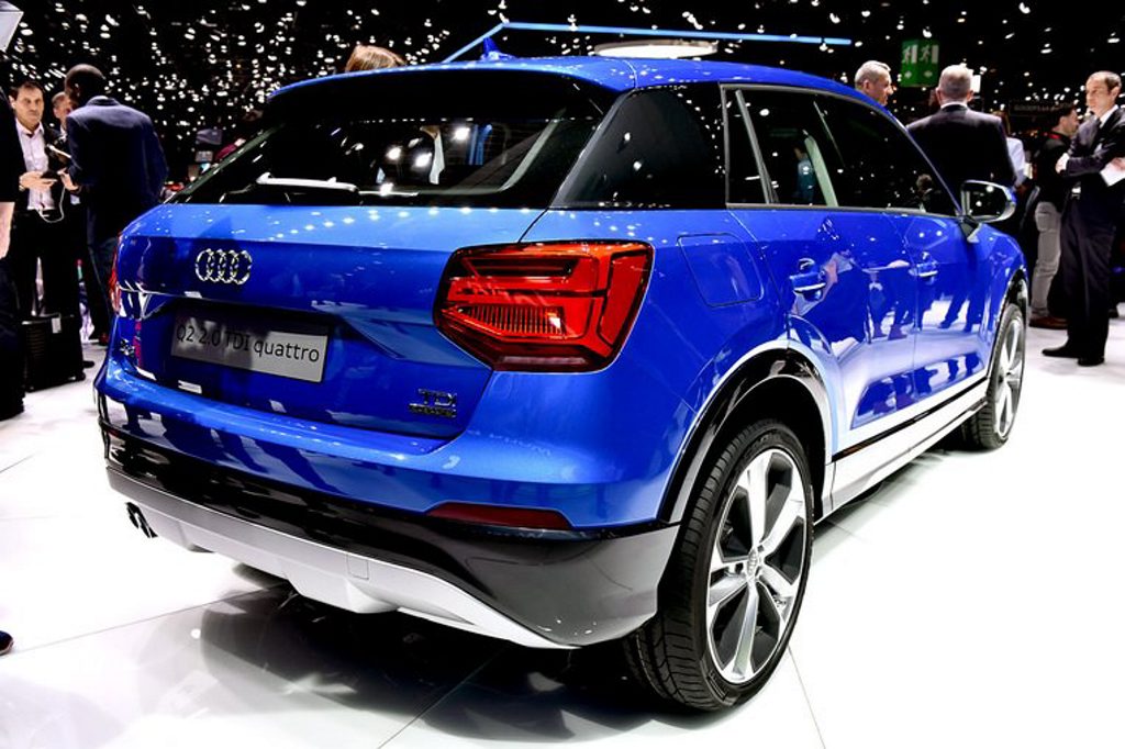 Audi Q2 at the 2016 Geneva Motor Show. Photo: Contributed. Audi Q2 at the 2016 Geneva Motor Show. Photo: Contributed.