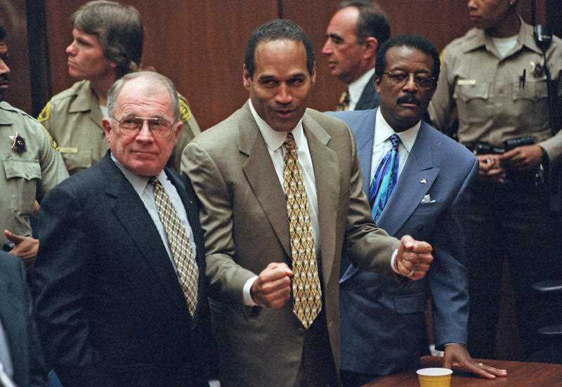 Detectives are investigating a knife purportedly found some time ago at the former home of O.J. Simpson, who was acquitted of murder charges in the 1994 stabbings of his ex-wife Nicole Brown Simpson and her friend Ron Goldman, Neiman said Friday. Detectives are investigating a knife purportedly found some time ago at the former home of O.J. Simpson, who was acquitted of murder charges in the 1994 stabbings of his ex-wife Nicole Brown Simpson and her friend Ron Goldman, Neiman said Friday.