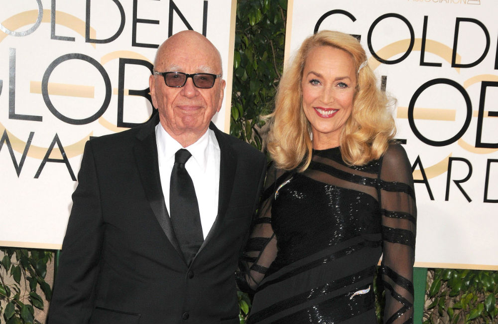 Rupert Murdoch and Jerry Hall
Rupert Murdoch and Jerry Hall