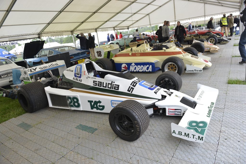 Williams FW06 - ex-Alan Jones F1 car. Williams FW06 - ex-Alan Jones F1 car.