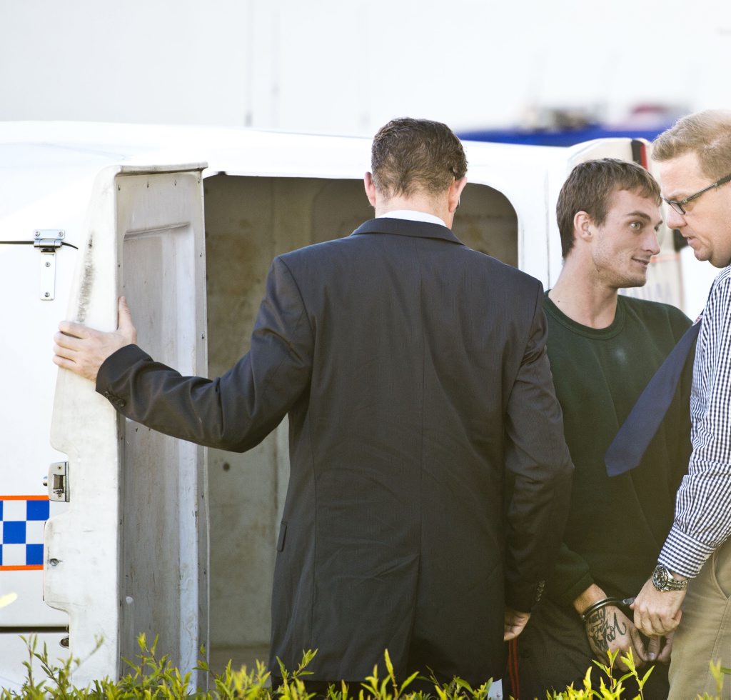Aaron James Cant was extradited from NSW in 2014 and today was jailed for stabbing Chalmers Maeva the night of June 26, 2014, in Toowoomba. Aaron James Cant was extradited from NSW in 2014 and today was jailed for stabbing Chalmers Maeva the night of June 26, 2014, in Toowoomba.