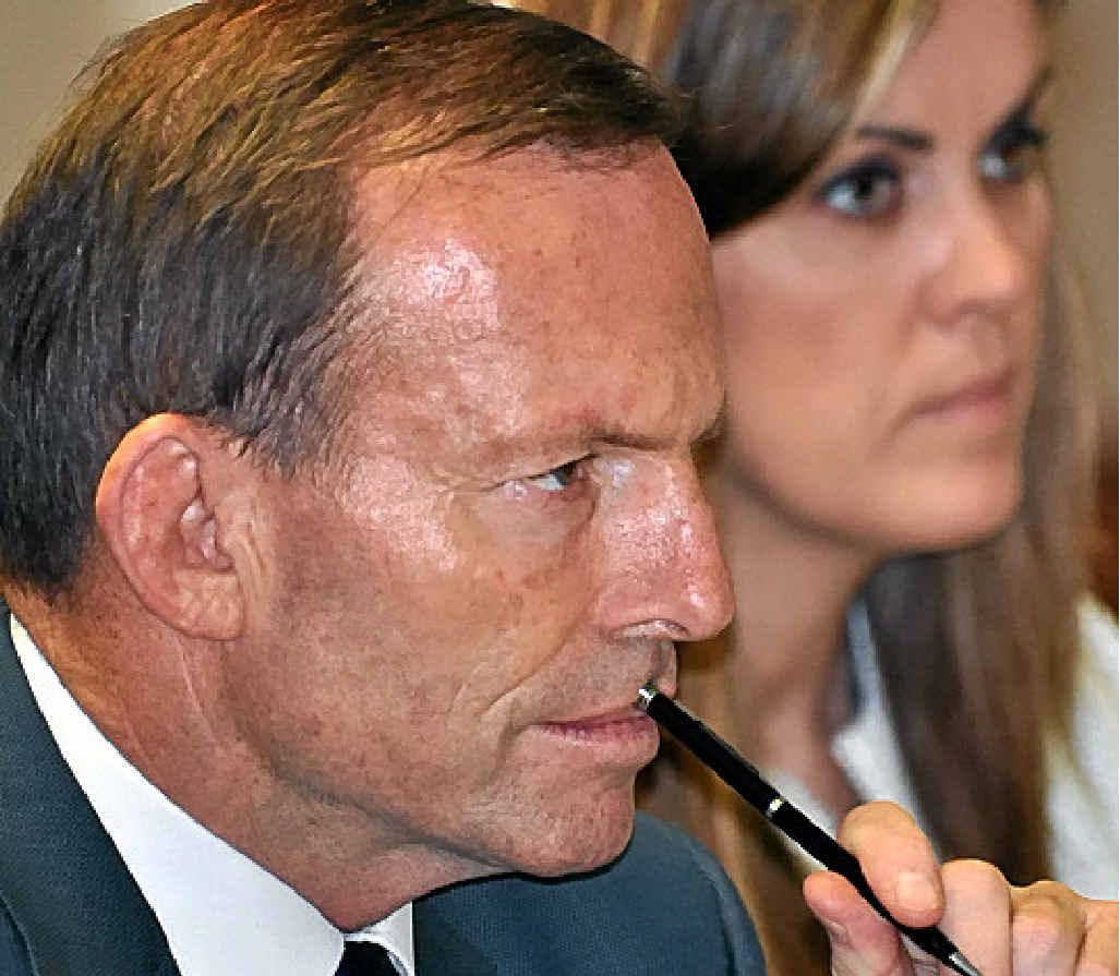 OUSTED: Tony Abbott and Peta Credlin. OUSTED: Tony Abbott and Peta Credlin.