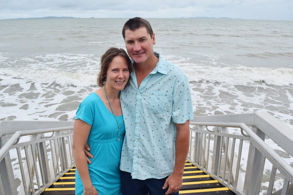 Sabrina Fraser and Patrick Burke won the Pumpkin Island wedding worth $40,000. Photo Amy Haydock / The Morning Bulletin Sabrina Fraser and Patrick Burke won the Pumpkin Island wedding worth $40,000. Photo Amy Haydock / The Morning Bulletin