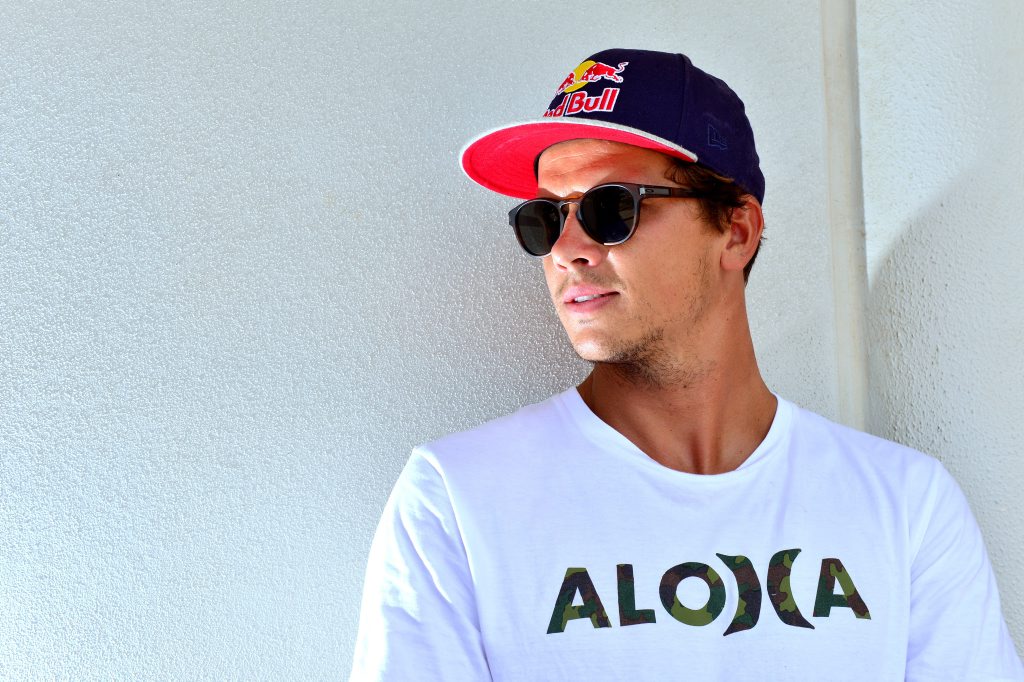 Julian Wilson at home in Coolum. Julian Wilson at home in Coolum.