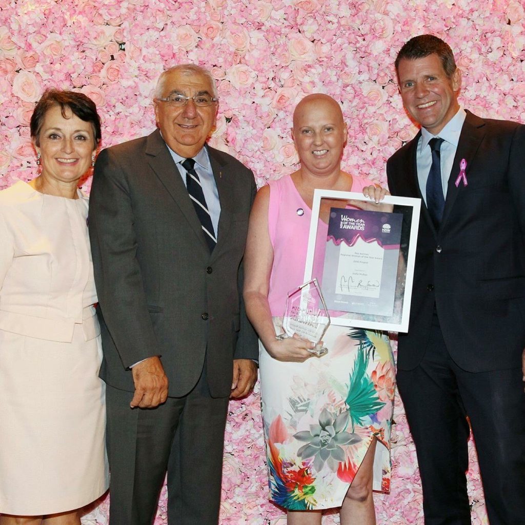 WOMAN OF THE YEAR: Jodie McRae, the founder of Jodie's Inspiration, has won the 2016 Rex Airlines Regional Woman of the Year award. WOMAN OF THE YEAR: Jodie McRae, the founder of Jodie's Inspiration, has won the 2016 Rex Airlines Regional Woman of the Year award.