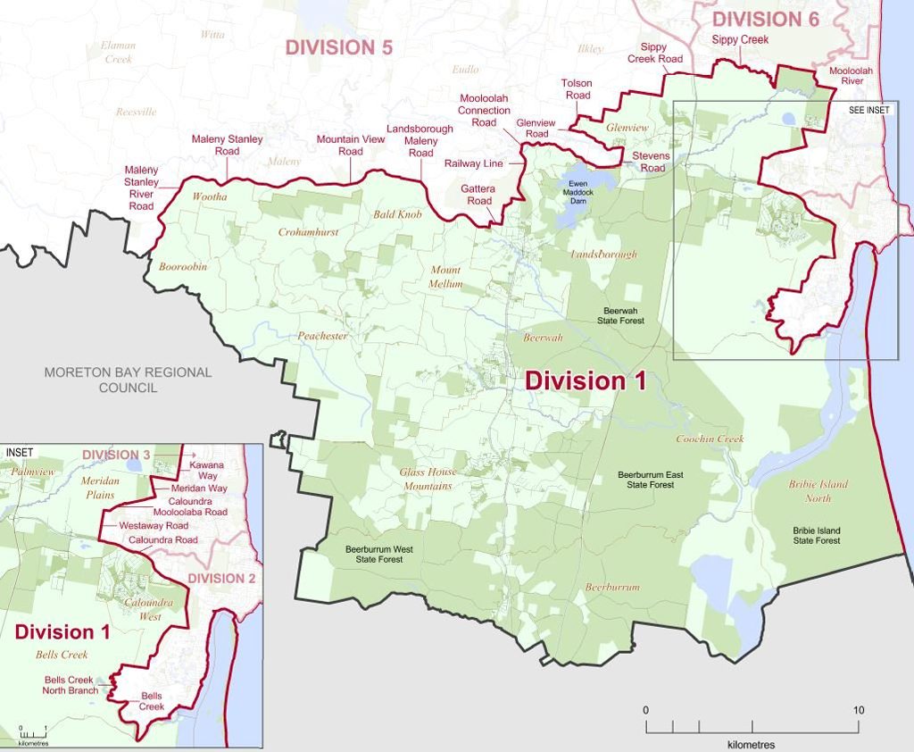 HOW TO VOTE Council election divisions broken down Sunshine Coast Daily