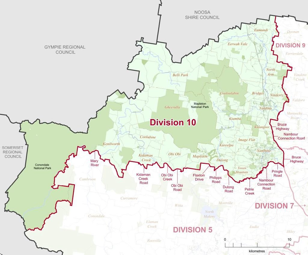 HOW TO VOTE Council election divisions broken down Sunshine Coast Daily
