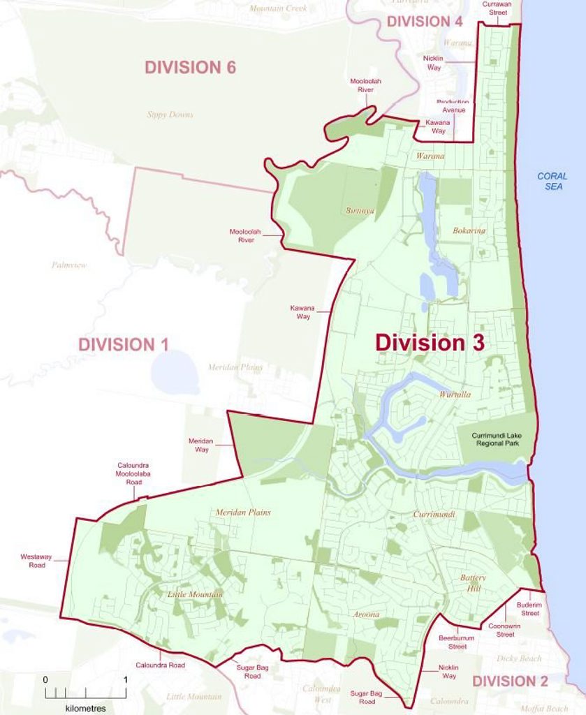 HOW TO VOTE Council election divisions broken down Sunshine Coast Daily
