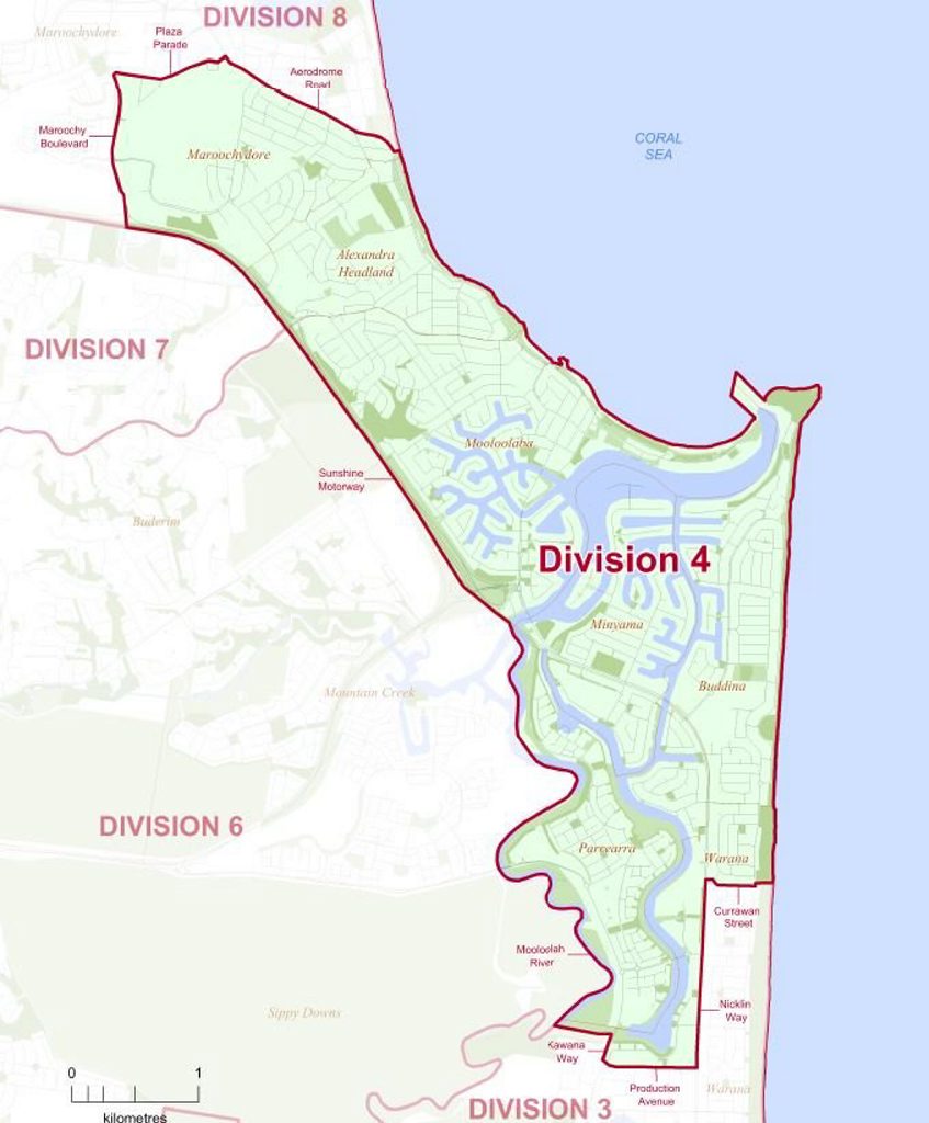 HOW TO VOTE Council election divisions broken down Sunshine Coast Daily