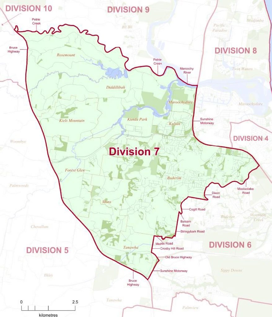 HOW TO VOTE Council election divisions broken down Sunshine Coast Daily