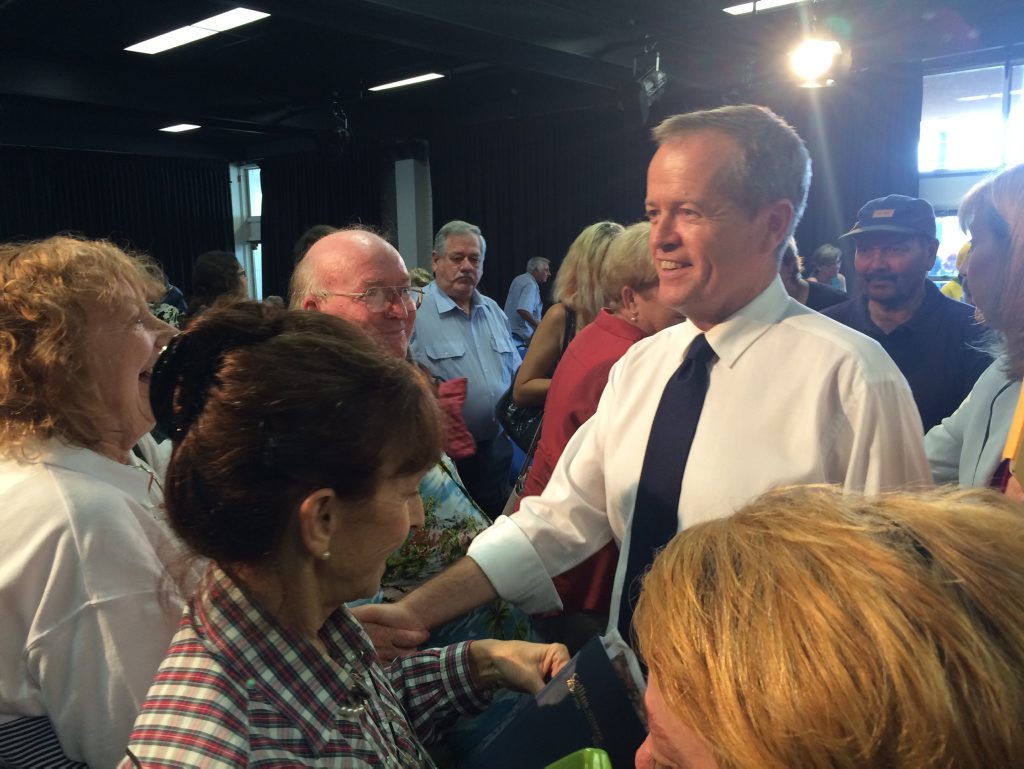 Bill Shorten meeting the locals in Lismore. Bill Shorten meeting the locals in Lismore.